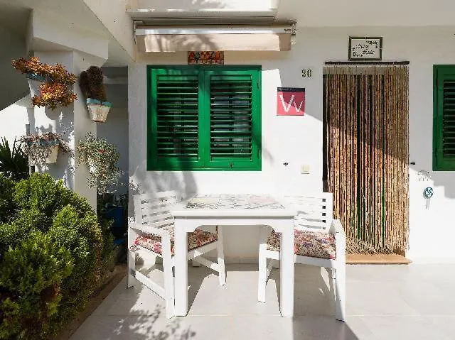아파트 Apartamento Nire Lula En La Misma Playa Cotillo 스페인